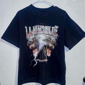 Homme + Femme La Maison De Heavyweight Dog Graphic T-Shirt